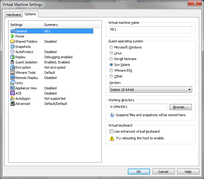 NetScaler OS Settings